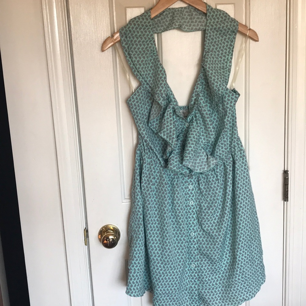 MODCLOTH Backless Ruffle Dress